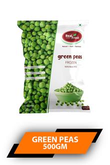 Real Frost Frozen Green Peas 500gm